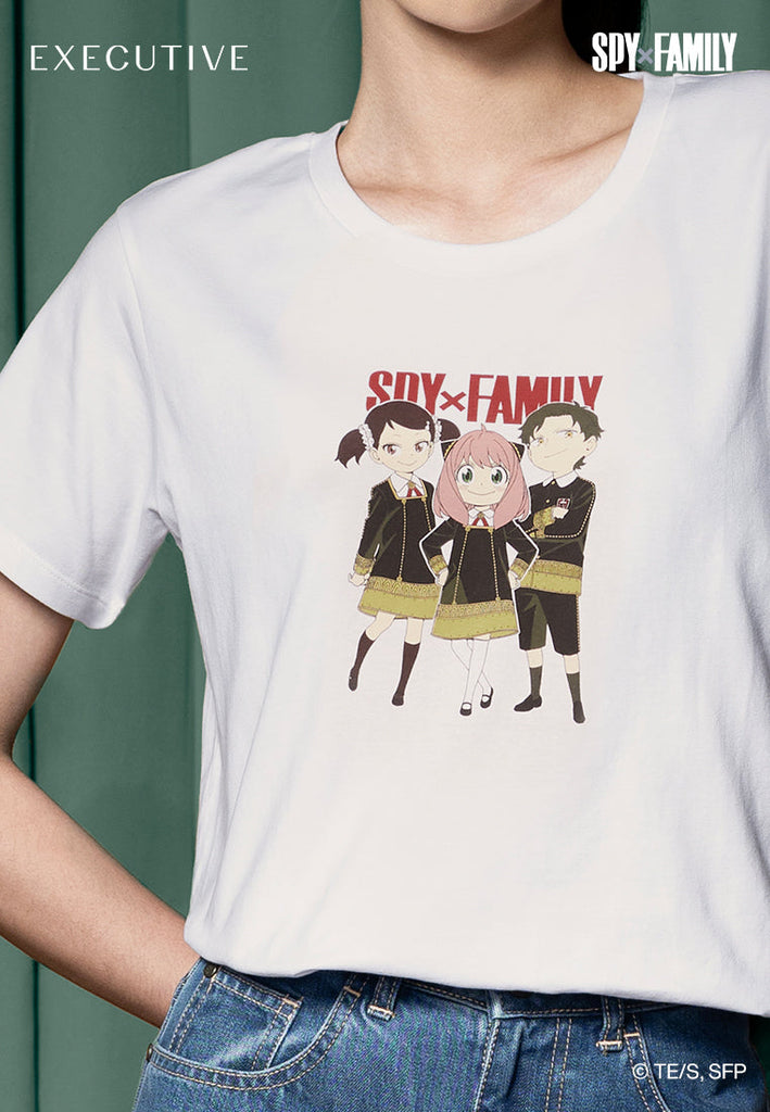 Spy X Family Executive The Forgers White T-Shirt