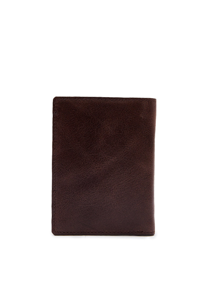 2-Folded Wallet Dark Brown
