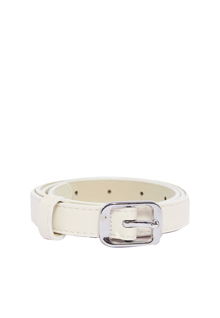 Off White Square Buckle Belt