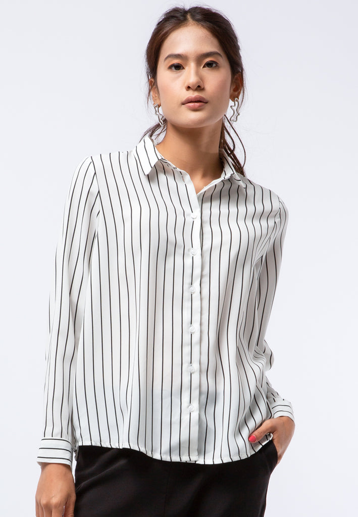 Stripe Long Sleeve Shirt