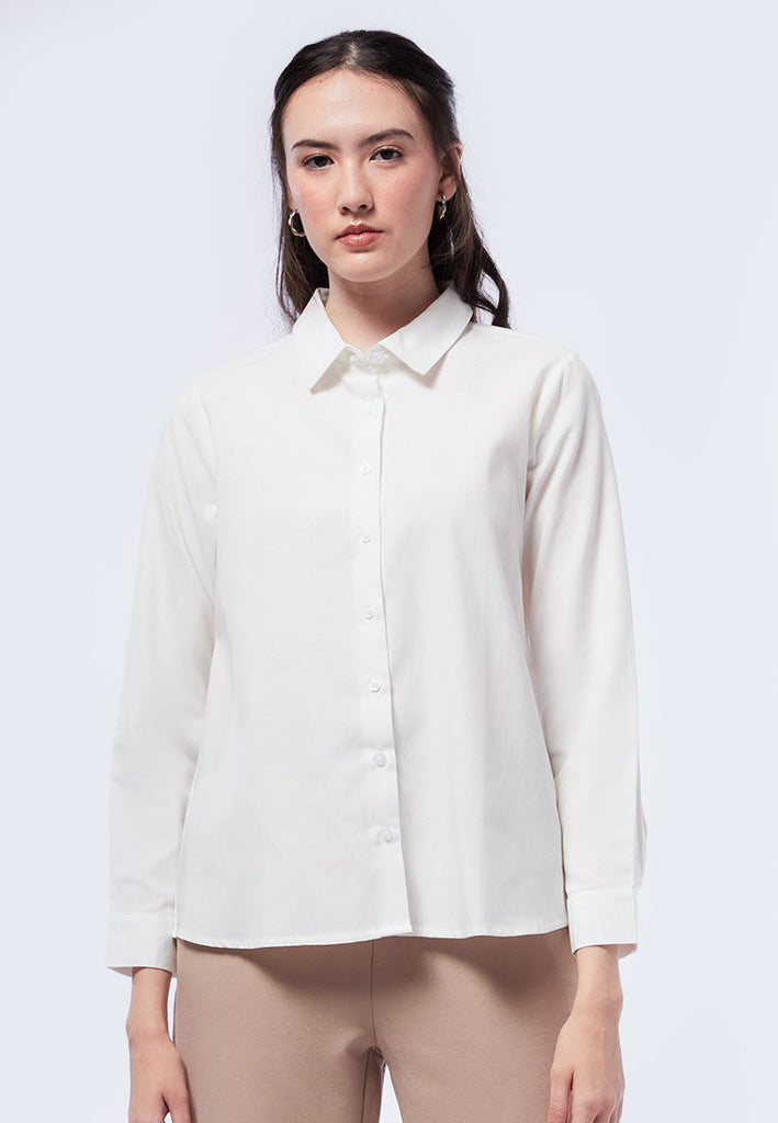 Basic Oxford Long Sleeve Shirt