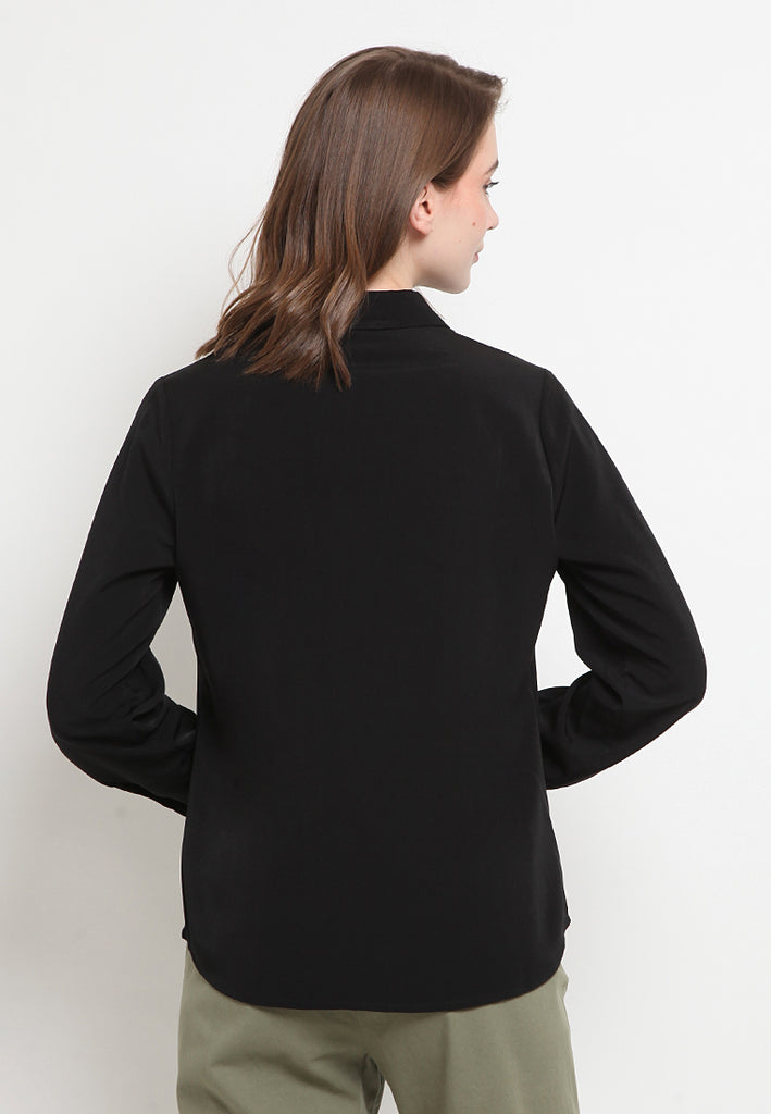Long Sleeve Shirt With Front Pocket