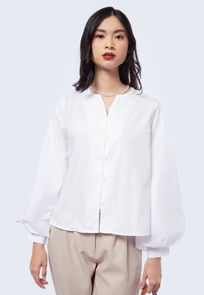 Balloon Sleeve Blouse