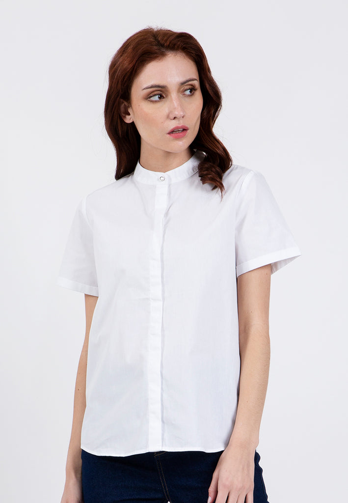 Short sleeves blouse