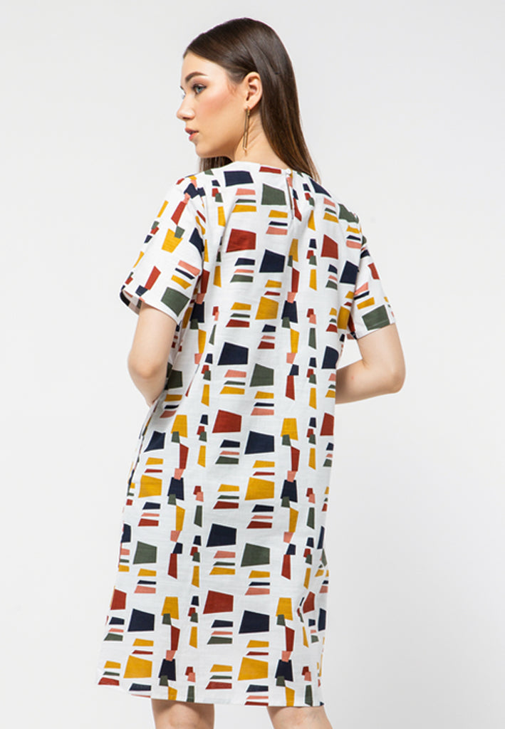 Printed Dress A-line