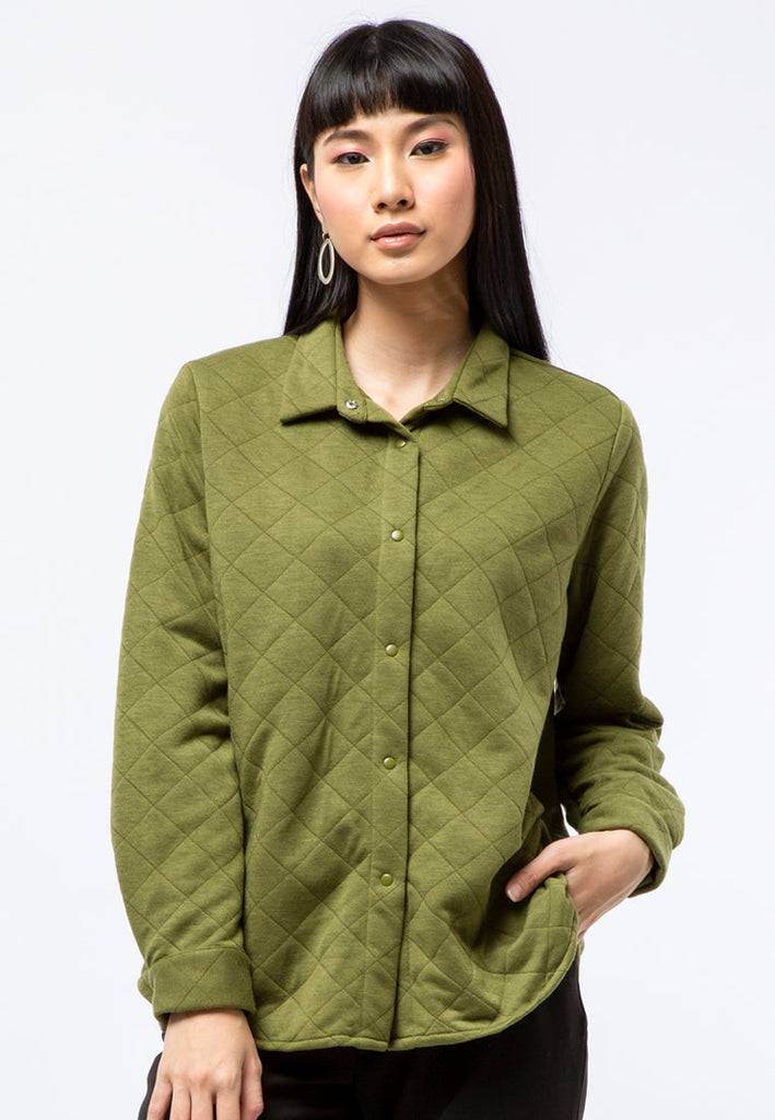 Long Sleeve Textured Jacket