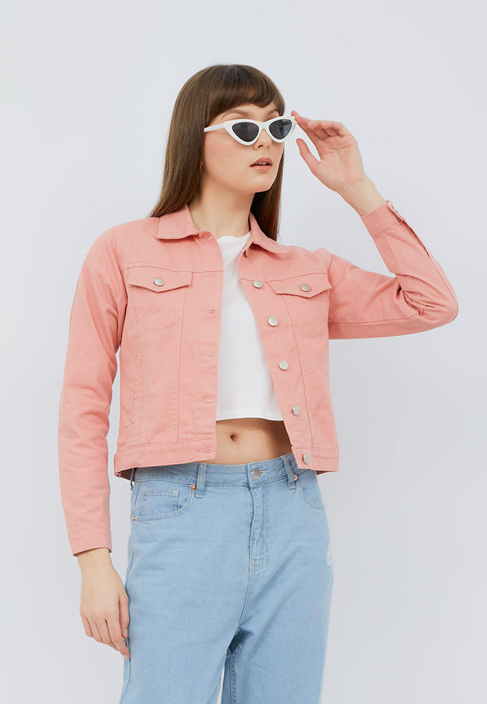 Color Denim Jacket