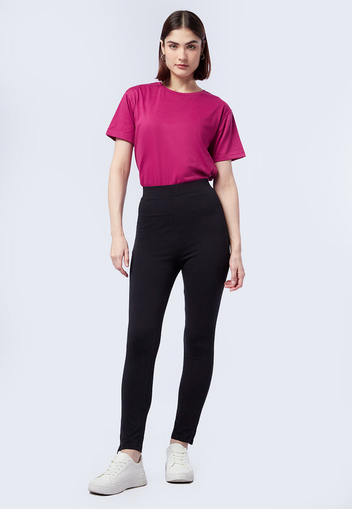 Fitted Legging with Side Zipper