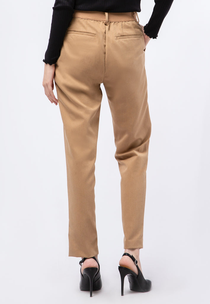 Tapered Fit Editor Pants