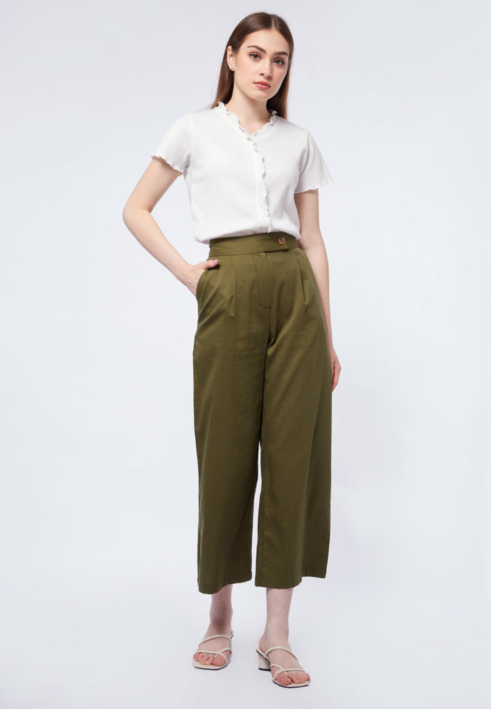 7/8 Length Culotte Pants
