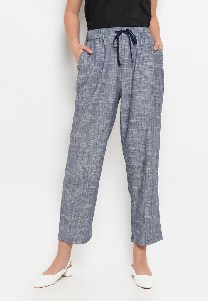 Relaxed fit long pants