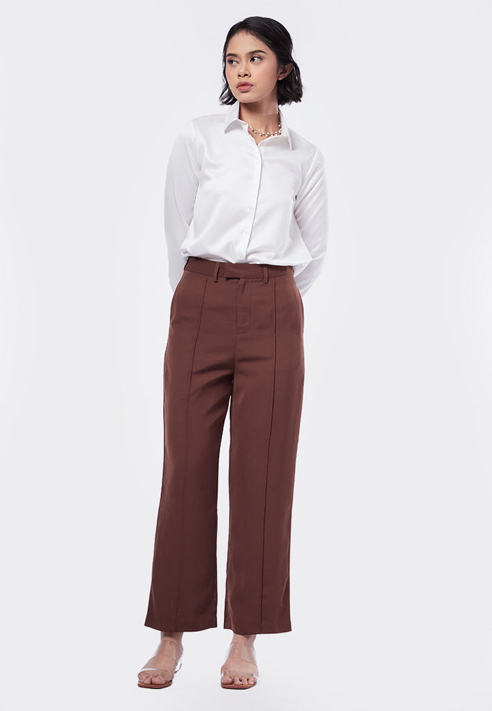Promo The Executive Ankle Length Editor Pants 5-lpwbsc503o402