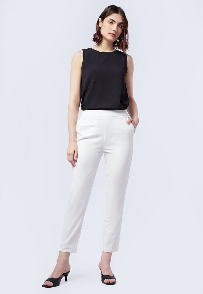 Ankle Length Relax Tapered Pants