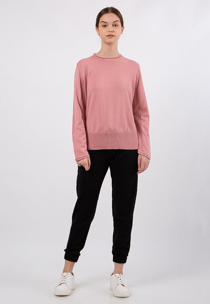 Rolled Edge Sweater