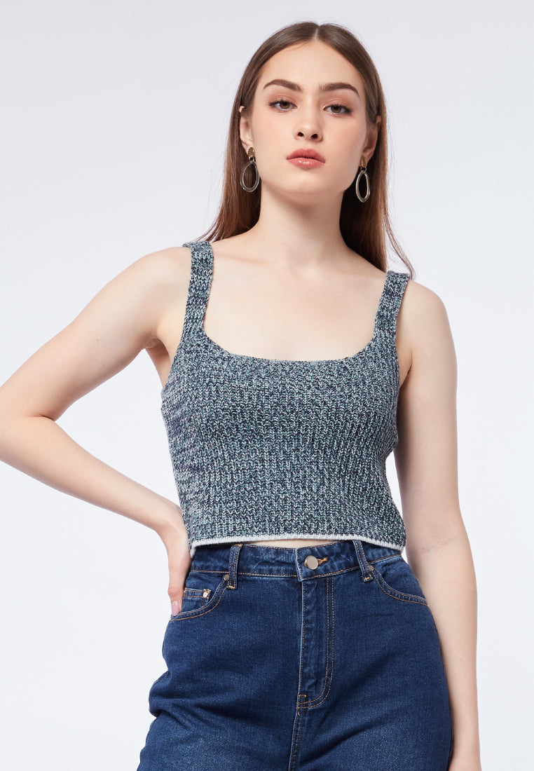 Multicolor Knit Tank Top – EXECUTIVE