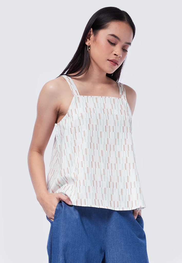 A-Line Printed Camisole