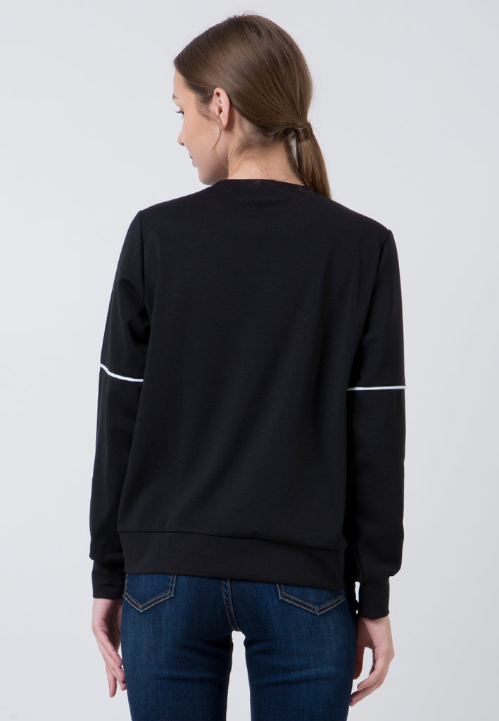 Sweatshirt Contrast Dynamic 20D059