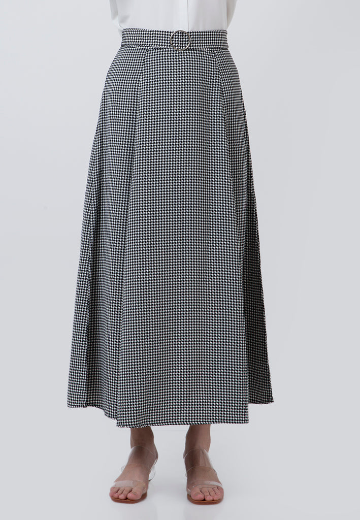 Maxi Gingham Skirt 20D034