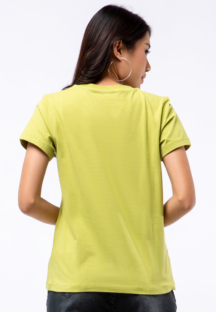 Regular Fit Short Sleeve T-shirt Citrus