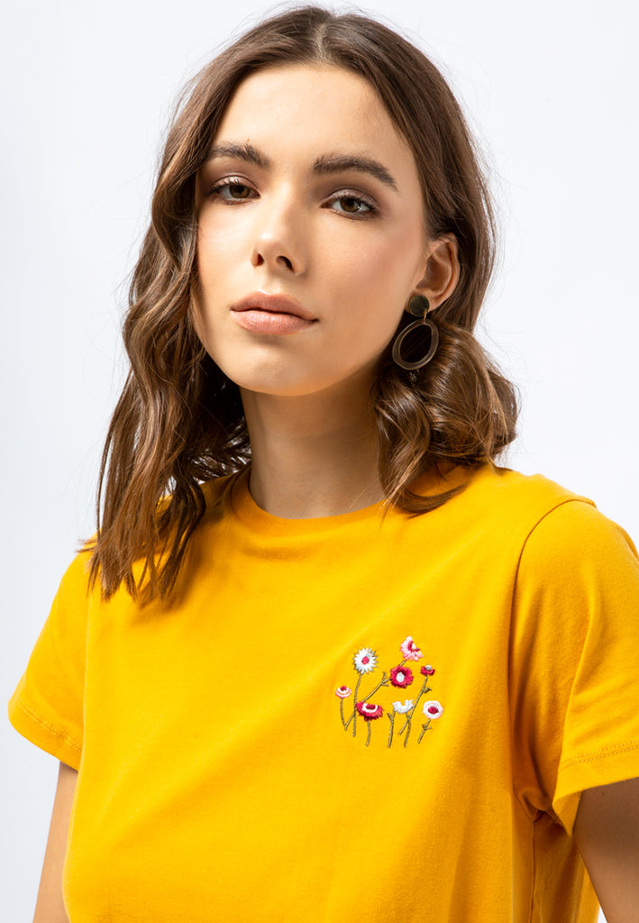 Embroidery Loose T-shirt