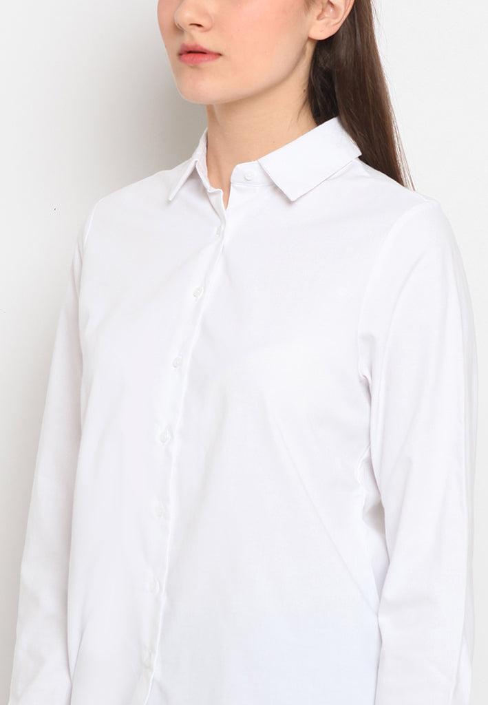Button-up long sleeve shirt