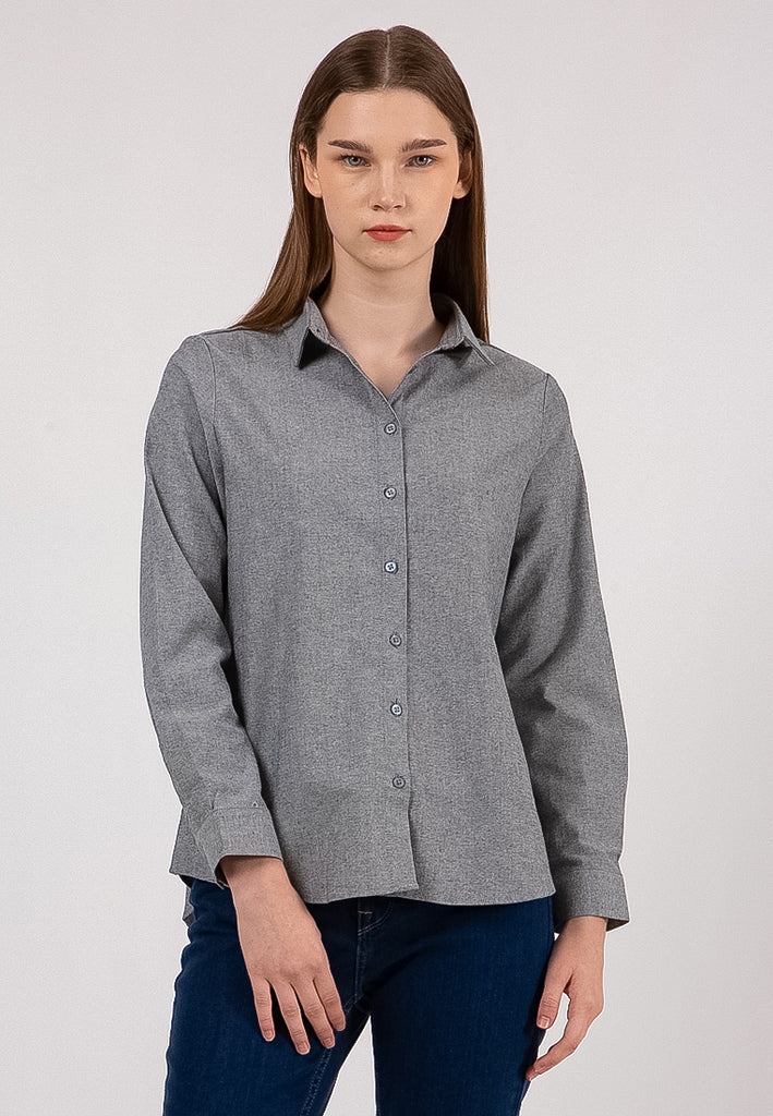 Basic Shirt In Grey