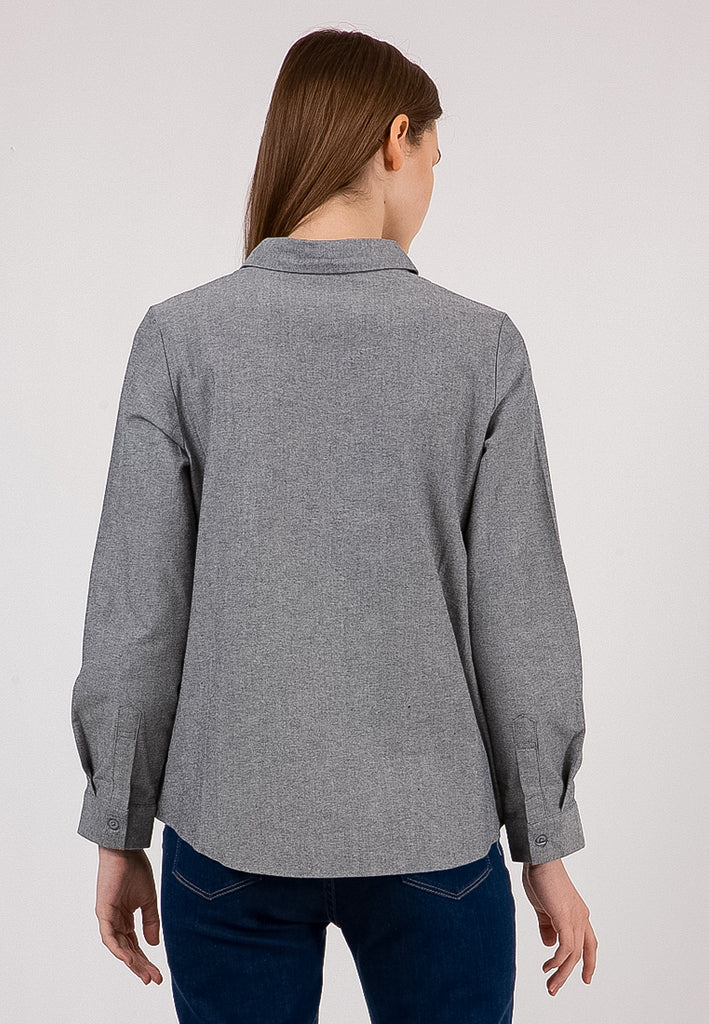 Basic Shirt In Grey