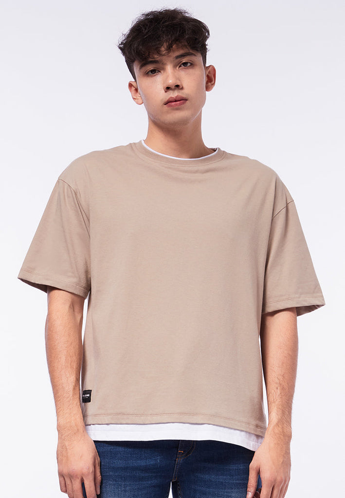 Oversized Overlaped T-Shirt
