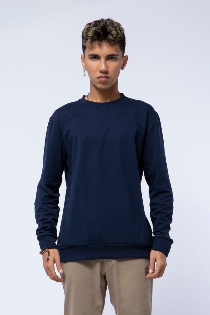 Sweatshirt Navy 1 Ss21