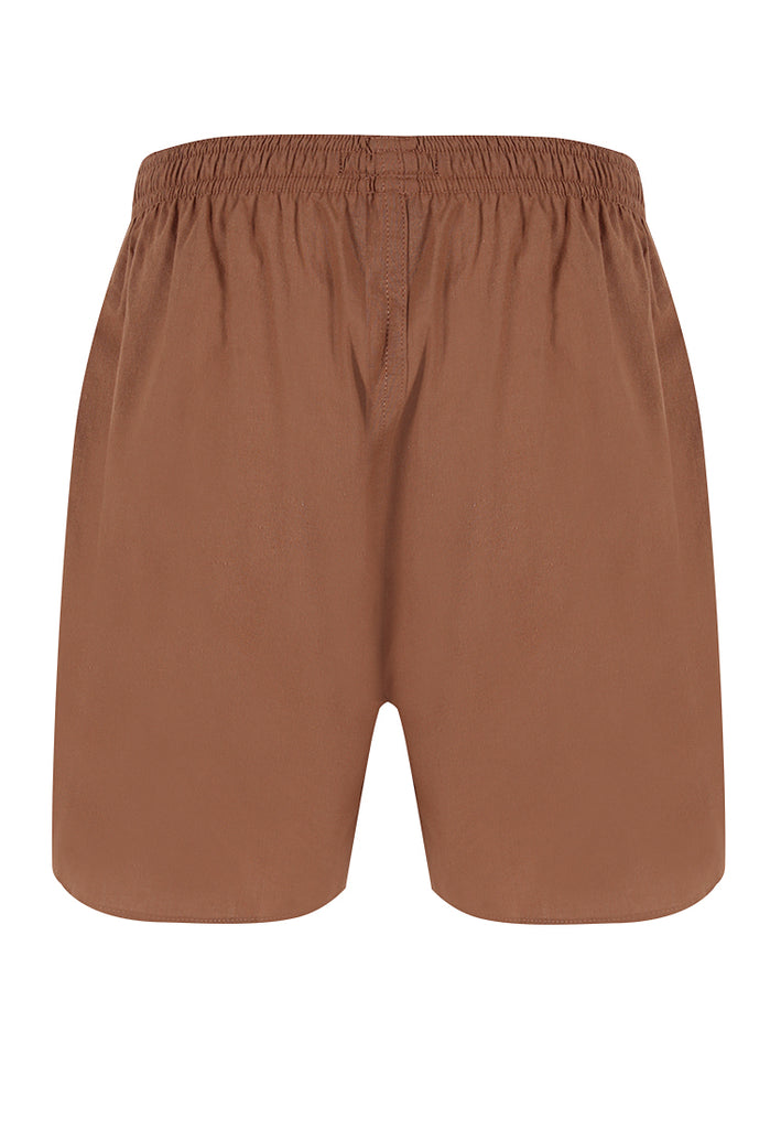THE EXECUTIVE BOXER BROWN SOLID