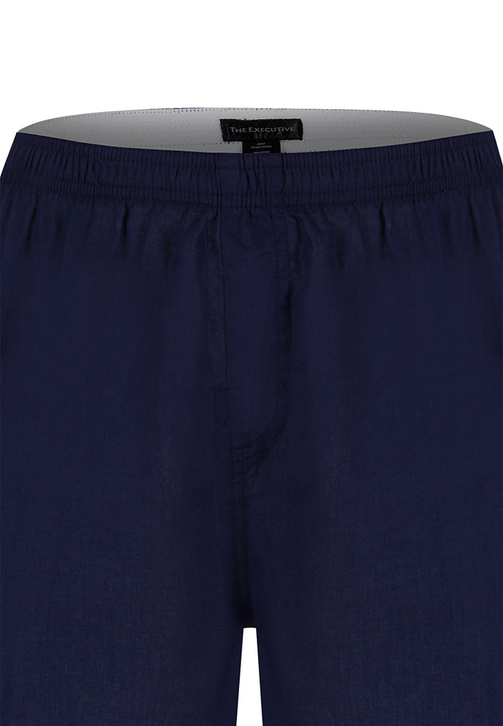 THE EXECUTIVE BOXER NAVY SOLID